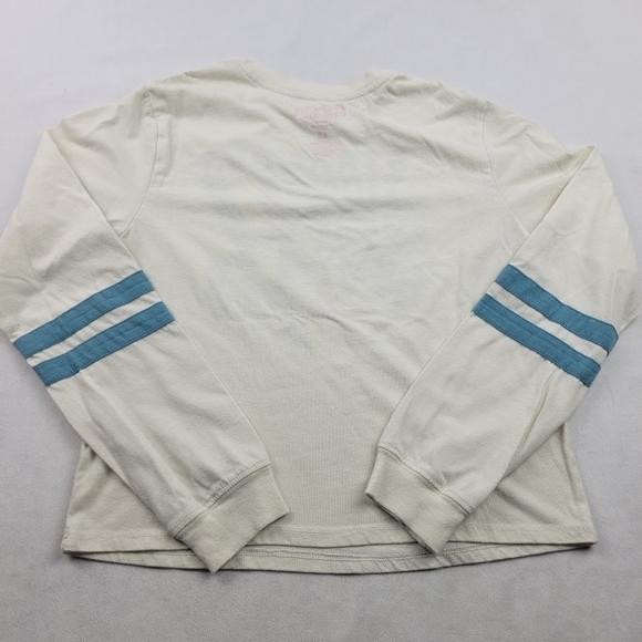 Retro looking Netfix Stranger Things long sleeve crop shirt - Picture 3 of 4